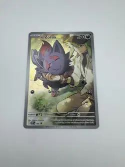 Pokemon - N's Zorua Scarlet & Violet Journey Together 89 Promo Illustration Rare - Image 1