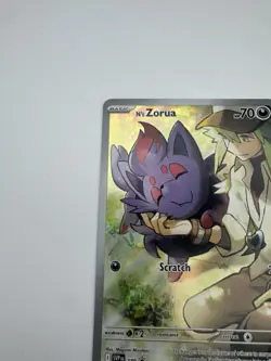 Pokemon - N's Zorua Scarlet & Violet Journey Together 89 Promo Illustration Rare - Image 2