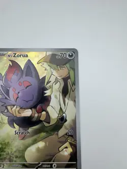Pokemon - N's Zorua Scarlet & Violet Journey Together 89 Promo Illustration Rare - Image 3