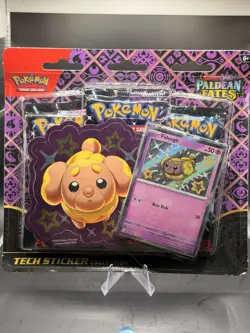 Pokemon TCG Paldean Fates Tech Sticker Collection - Fidough - Image 1