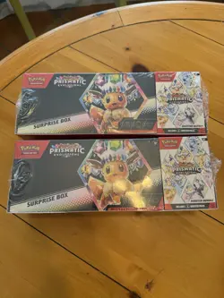 Pokemon TCG Prismatic Evolutions Surprise Box & Booster Bundle Sam’s Club x2 - Image 1