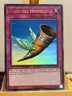 Horn Des Himmels MRD-DE130 25th Ultra Rare Deutsch NM YUGIOH - Image 1