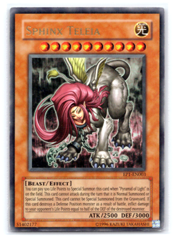 Sphinx Teleia - EP1-EN003 - Ultra Rare Yugioh - Image 1