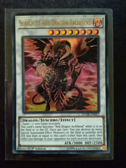 Scarlight Red Dragon Archfiend - DUDE-EN013 - Ultra Rare 1st Edition Yugioh - Image 1
