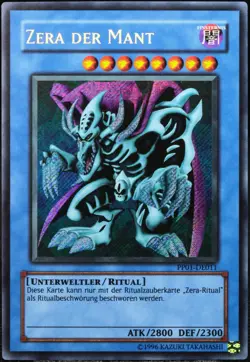 Yu-Gi-Oh! Zera Der Mant PP01-DE011 Secret Rare [EX] Premium Pack 1 | DE 2007 - Image 1