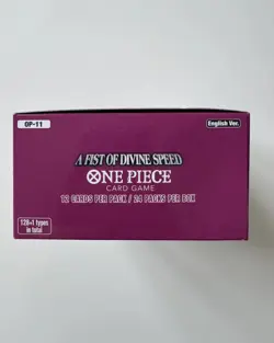 One Piece TCG OP-11 A Fist Of Divine Speed Booster Box English - New Unsealed - Image 2