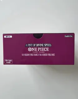 One Piece TCG OP-11 A Fist Of Divine Speed Booster Box English - New Unsealed - Image 3