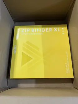 Vault X Sunrise Yellow 12-Pocket XL Exo-Tec Zip Binder - 624 Cards - New - Image 1