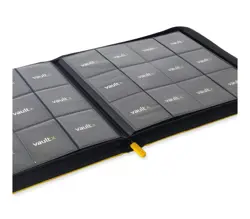Vault X Sunrise Yellow 12-Pocket XL Exo-Tec Zip Binder - 624 Cards - New - Image 4