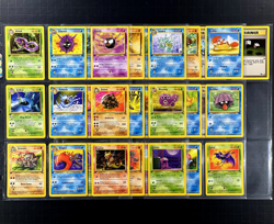 1999 Pokemon 1ST EDITION Fossil Set COMPLETE Non Holo UNCOMMON COMMON Cards MINT - Image 1
