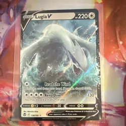 Pokemon Lugia V 138/195 Ultra Rare Holo Silver Tempest Card The Pokemon Company - Image 1
