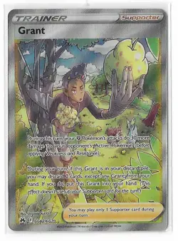 Grant GG62/GG70 Pokemon TCG Crown Zenith Galarian Gallery Full Art Card NM - Image 1