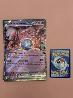 Team Rocket's Mewtwo ex - JUMBO CARD Black Star Promo SVP en 205 MINT Pokemon - Image 1