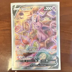 Pokemon Espeon V Full Art Ultra Rare Holo Evolving Skies 180/203 V Card - Image 1