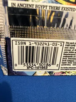 VINTAGE YU GI OH ! Legacy Of Darkness LOD Booster Pack 9 Card Pack KONAM Sealed 53334301862 - Image 2