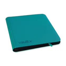 Vault X Ocean Blue 12-Pocket Exo-Tec Zip Binder - 480 Cards - New - Image 2