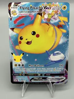 Pokemon Card - Flying Pikachu VMAX Celebrations 007/025 Ultra Rare - Image 1