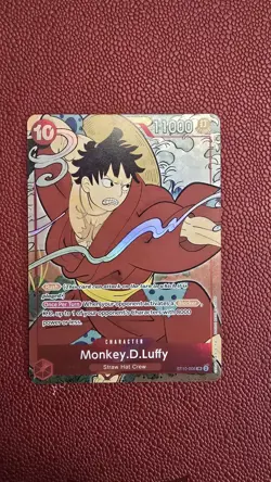 Monkey.D.Luffy (English Version 1st Anniversary Set) ST10-006 Promo NM - Image 1