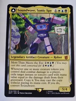 MTG - Soundwave, Sonic Spy - Transformers - Image 1