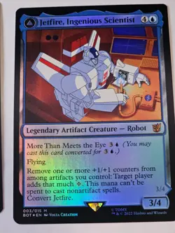 MTG - Jetfire, Ingenious Scientist FOIL - Transformers - Image 1