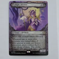 Magic: The Gathering - Twilight Diviner 315/ECL (showcase, foil) - Image 1