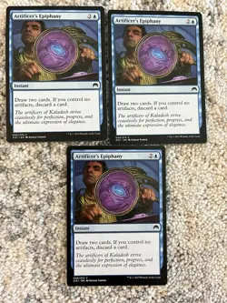 Mtg Artificer’s Epiphany Magic Origins #45 Regular Common x3 NM - Image 1