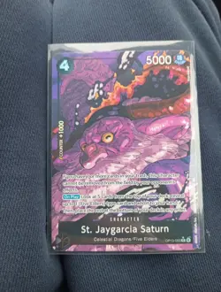 One Piece TCG St. Jaygarcia Saturn (Alternate Art) OP13-083 Carrying On His Will - Image 1