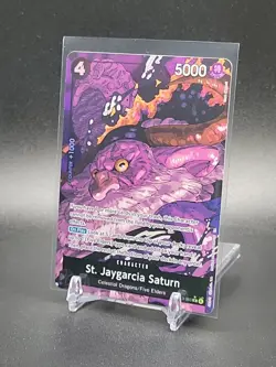 One Piece TCG St. Jaygarcia Saturn (Alternate Art) OP13-083 Carrying On His Will - Image 1