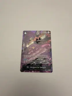 One Piece TCG St. Jaygarcia Saturn (Alternate Art) OP13-083 Carrying On His Will - Image 1