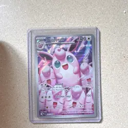 Pokemon TCG Wigglytuff 105/094 Me02: Phantasmal Flames Illustration Rare Holo - Image 1