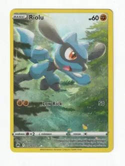 Riolu GG26/GG70 Pokemon Crown Zenith Galarian Gallery Trainer Gallery Rare NM - Image 1