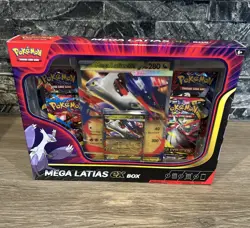 Pokemon TCG Mega Evolution Mega Latias EX Box - SEALED - Image 1