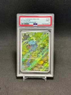 2023 POKEMON Bulbasaur 166/165 English 151 PSA 9 - Image 1