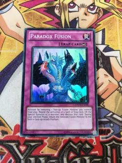 Paradox Fusion drev-en076 Unltd Ed (NM) Super Rare Yu-Gi-Oh! - Image 1