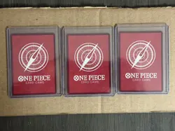 One Piece Three Brothers ST13 Foil Leaders Monkey D Luffy & Sabo & Portgas D Ace - Image 2