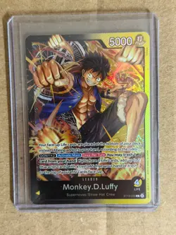 One Piece Three Brothers ST13 Foil Leaders Monkey D Luffy & Sabo & Portgas D Ace - Image 4