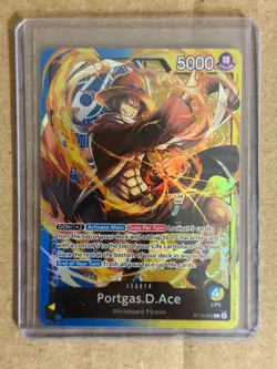 One Piece Three Brothers ST13 Foil Leaders Monkey D Luffy & Sabo & Portgas D Ace - Image 5