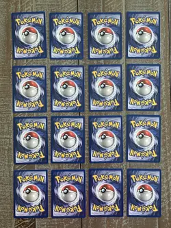 Pokemon TCG Jungle 1st Edition #17-64 Non-Holo Complete Set NM + Empty Pack Set - Image 3
