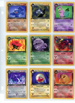 Pokemon Complete Team Rocket 1st Edition Non Holo Cards Set 1999 19-82 Charizard - Image 3