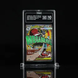 TAG GEM MINT 10 Mega Lucario ex 228/193 MA Japanese Mega Dream M2a Pokemon card - Image 1