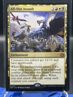 All-Out Assault #167 Magic the Gathering Card - Image 1