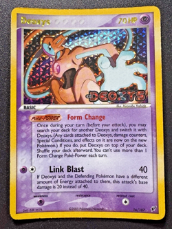 Deoxys 16/107 Normal Forme EX Deoxys Pokemon Card Reverse Holo Foil Rare HP - Image 1