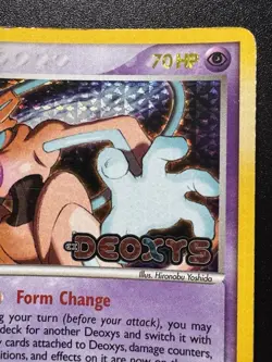 Deoxys 16/107 Normal Forme EX Deoxys Pokemon Card Reverse Holo Foil Rare HP - Image 4