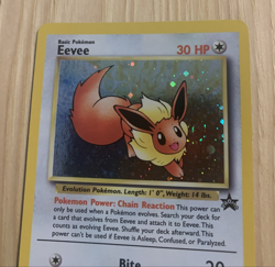 Eevee #11 Black Star Promo (LP) Pokemon Card WOTC 2000 - Image 3