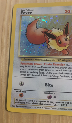 Eevee #11 Black Star Promo (LP) Pokemon Card WOTC 2000 - Image 4