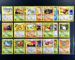 1999 Pokemon 1ST EDITION Jungle Set NEAR COMPLETE Non Holo UNCOMMON COMMON Cards - Image 1
