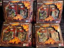 One Piece Card Game: Illustration Box (IB-05) Vol.5 X5 and Vol.6 X3. Plus Tins - Image 2