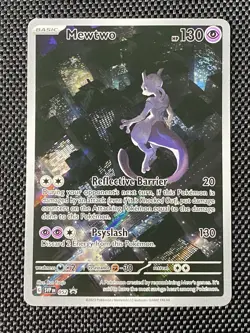 Mewtwo 052 Sv: Scarlet & Violet Promo Cards Holo LP/NM - Image 1
