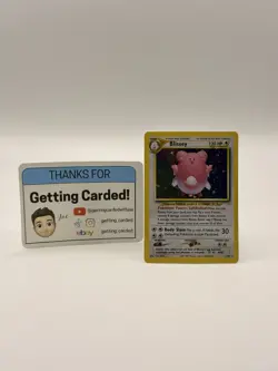 Pokemon TCG Blissey Neo Revelation Holo Rare Card 2/64 - Image 3