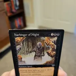 Harbinger of Night - Mirage - Magic the Gathering - LP/NM - Image 4